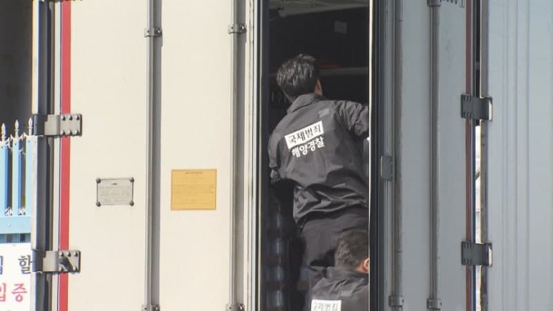 화물차에 불법체류자 숨겨 육지로 빼돌린 일당 검거