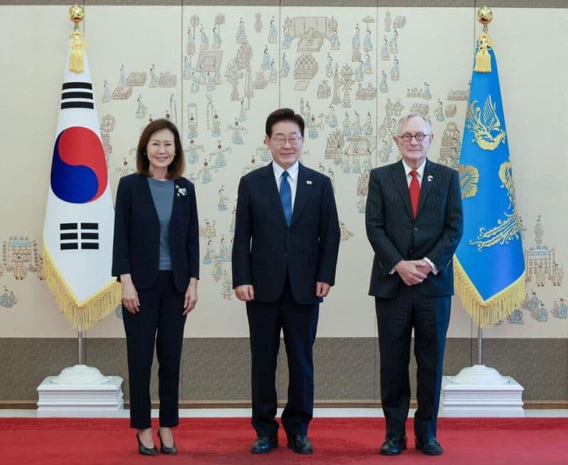 이재명 대통령, 미셸 스틸 주한미국대사 등 4개국 신임 대사 신임장 제정식 개최
