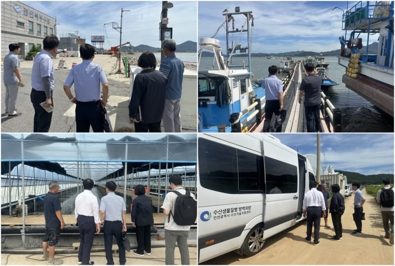 인천시, 폭염 속 어촌·어항 9곳 현장점검…피해 상황 확인