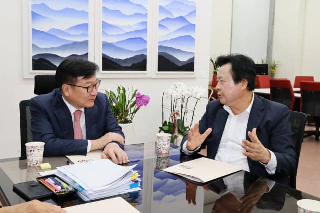 강기윤 창원시장, 국회 찾아 내년도 국비 확보와 지역 현안 해결 총력