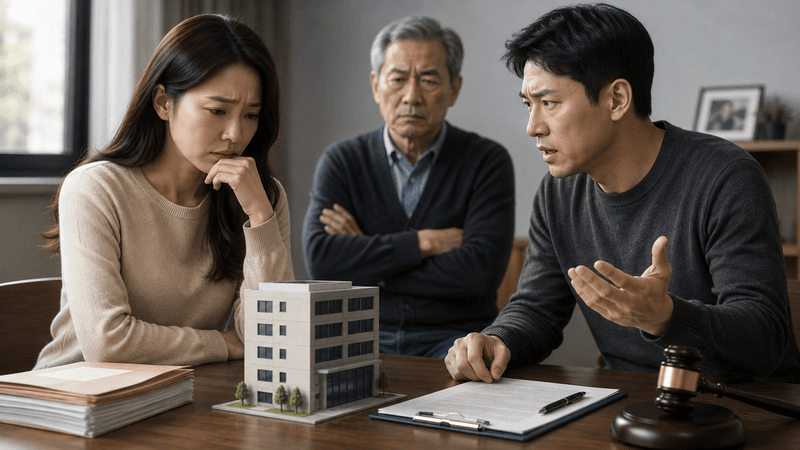 장인 명의 상가인데 내 재산? 이혼 소송 중 사위의 황당한 소유권 주장