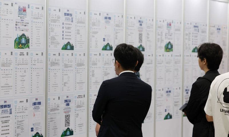 7월 취업자 10만 명대 회복에도 청년 실업률 5년 반 만에 최대폭 상승