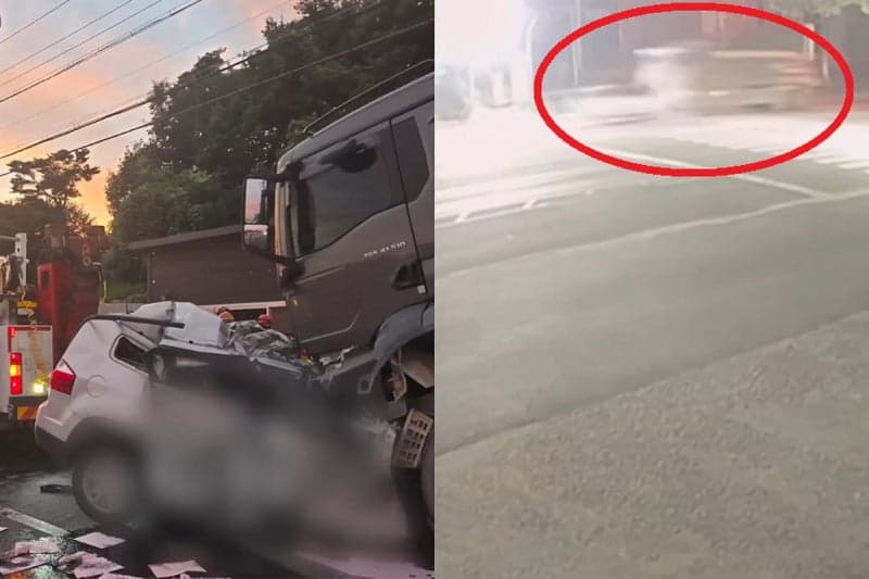 영화 촬영 마치고 귀가하던 대학생 3명, 덤프트럭과 정면충돌해 전원 사망