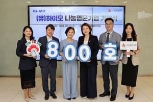 맞춤가발 전문기업 하이모, 사랑의열매 ‘나눔명문기업’ 800호 가입