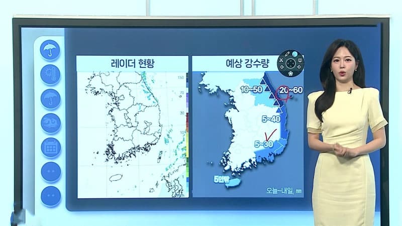 내일 말복 33도 안팎 무더위…광복절 연휴 전국 비 예보