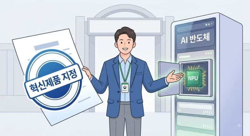 국산 AI 반도체 공공조달 시장 진입 확대…혁신제품 13곳 지정