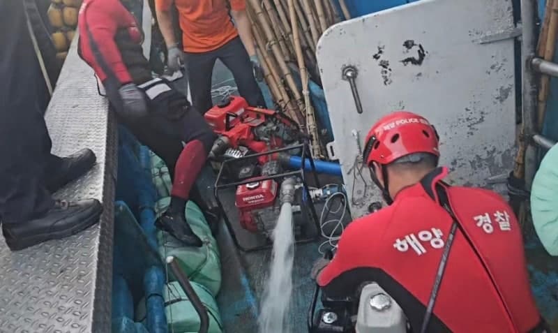 제주 모슬포항 인근 해상서 어선 충돌…승선원 18명 전원 구조