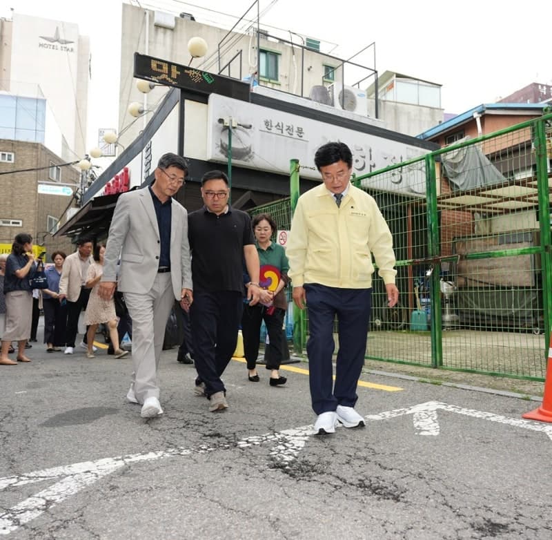 종로구, 국립민속박물관 앞 보행로 신설…불법 유턴 막고 안전 강화