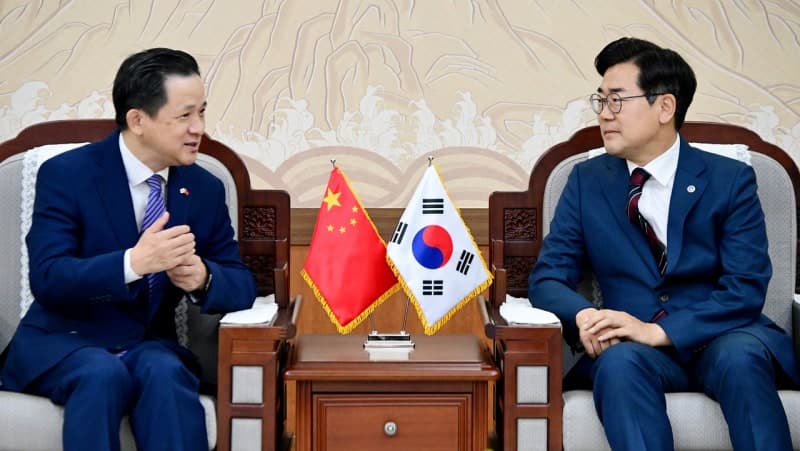 박찬대 인천시장-다이빙 주한 중국대사, 한·중 교류 협력 확대 논의