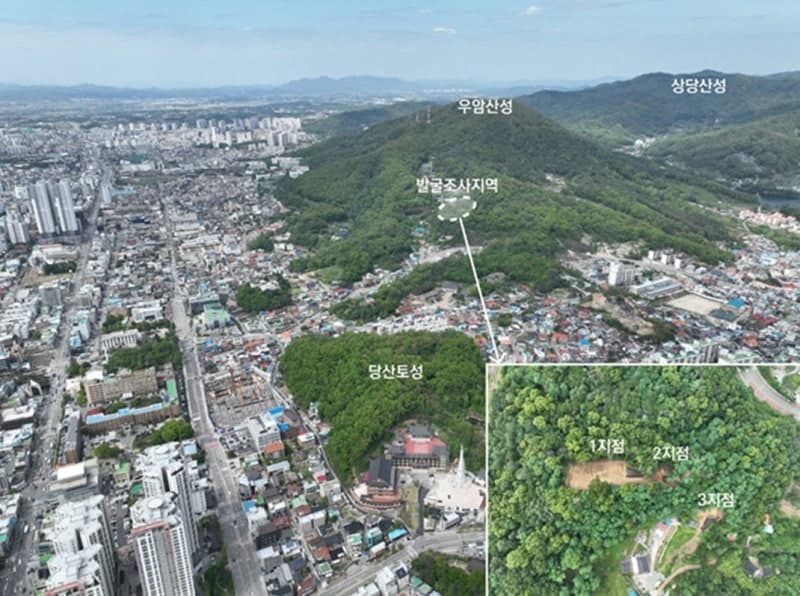 청주 우암산성서 고려시대 성벽·4세기 무덤 발견…역사적 연속성 입증