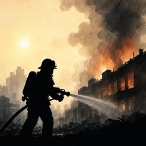 대구 서구 섬유가공업체서 원인 미상 화재 발생해 공장 1개 동 전소