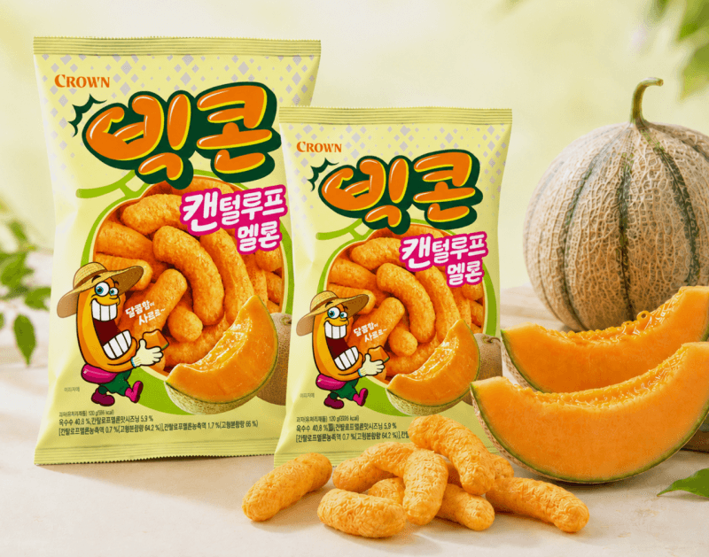 크라운제과, 크기 70% 키운 빅 사이즈 콘 스낵 '빅콘' 출시