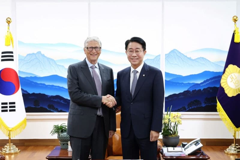 조정식 국회의장, 빌 게이츠 만나 글로벌 보건 및 AI 협력 강화 논의