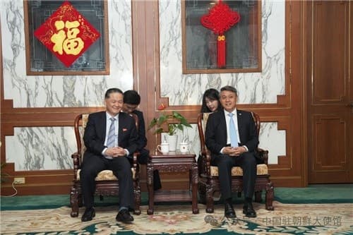 북한 외무성과 주북 중국대사관, 평양서 우호 교류 행사 열고 관계 발전 재확인