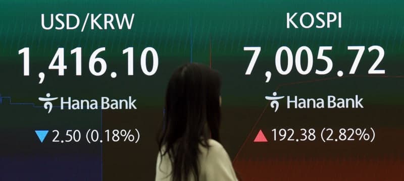 외국인 3조 원 '사자'에 삼성전자·SK하이닉스 2~3%대 동반 상승