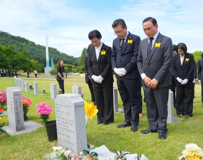천안시와 충남도, '일본군 위안부 피해자 기림의 날' 첫 공동 추모식 개최