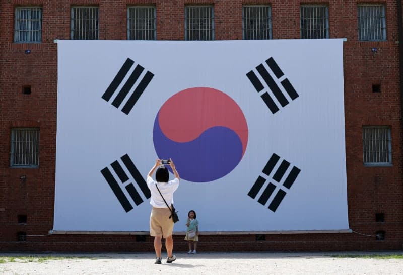 제81주년 광복절 경축식 개최…AI로 되살아난 선열과 만세삼창