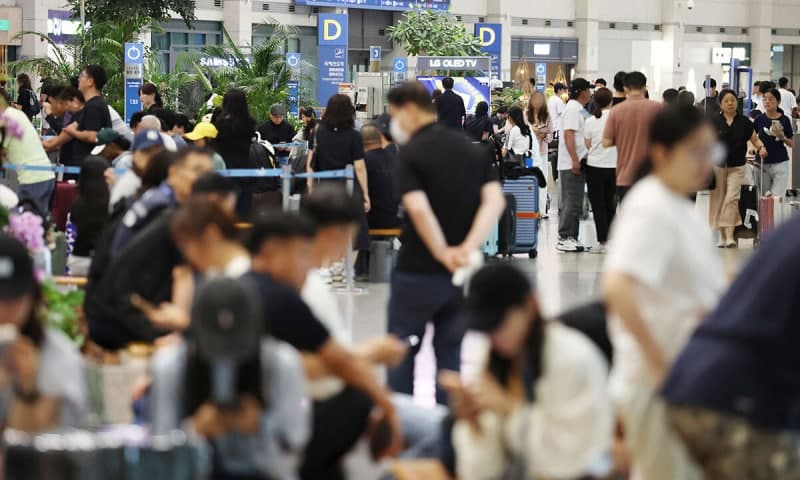공항만 입국 유증상자 절반 이상 호흡기 바이러스 검출