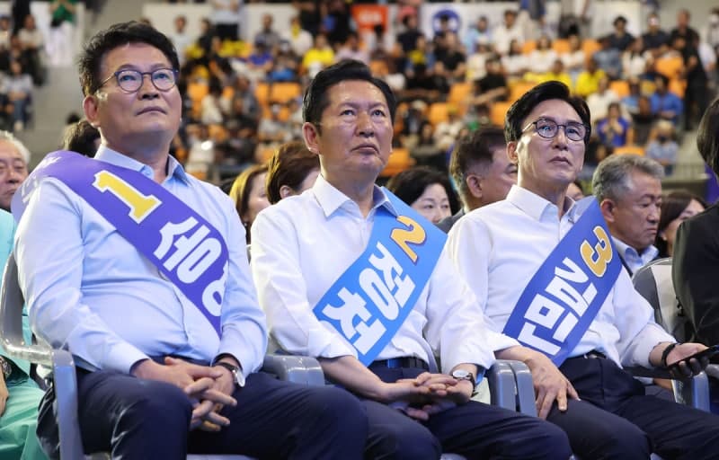 더불어민주당 마지막 순회경선 경기서 막판 승부…서영석 신임 경기도당위원장 선출