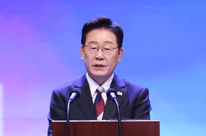 이재명 대통령 지지율 43.0%…5주 연속 하락해 취임 후 최저치