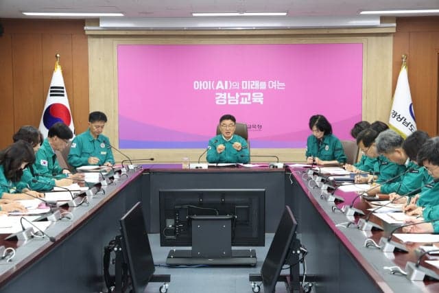 경남교육청, 집중호우로 침수된 거제·통영 학교 복구 총력