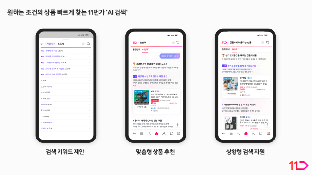 11번가, 'AI 검색' 도입으로 맞춤형 상품 추천…구매전환율 2배 이상 상승
