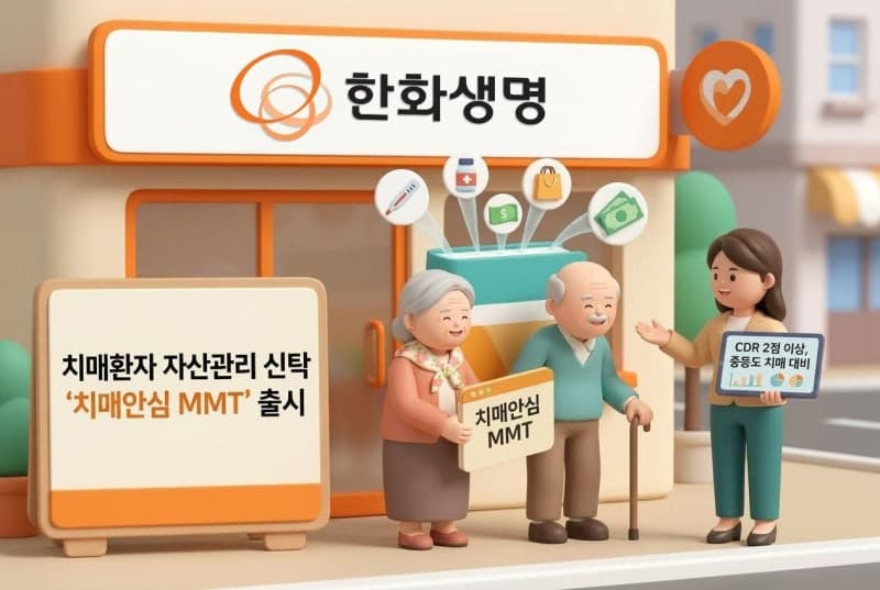 한화생명, 치매 환자 자산 관리 돕는 '치매안심 MMT' 출시