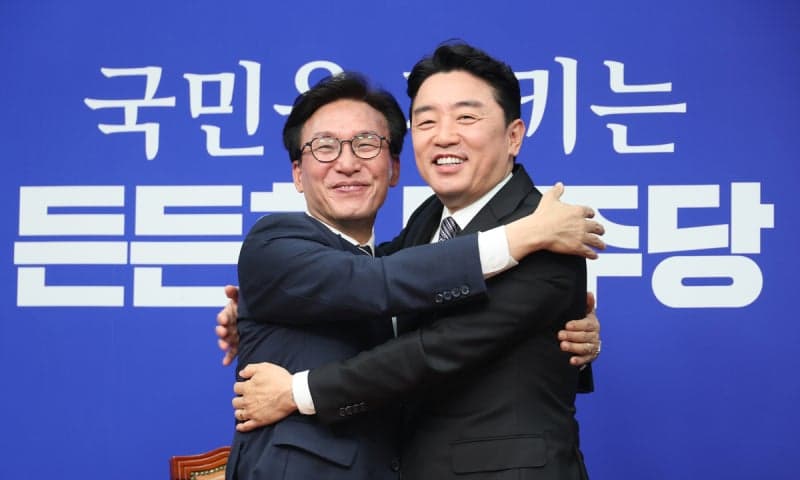 김민석 신임 당대표 체제 출범, 당청 '벽 없는 원팀' 강조하며 전대 후유증 봉합 나선다