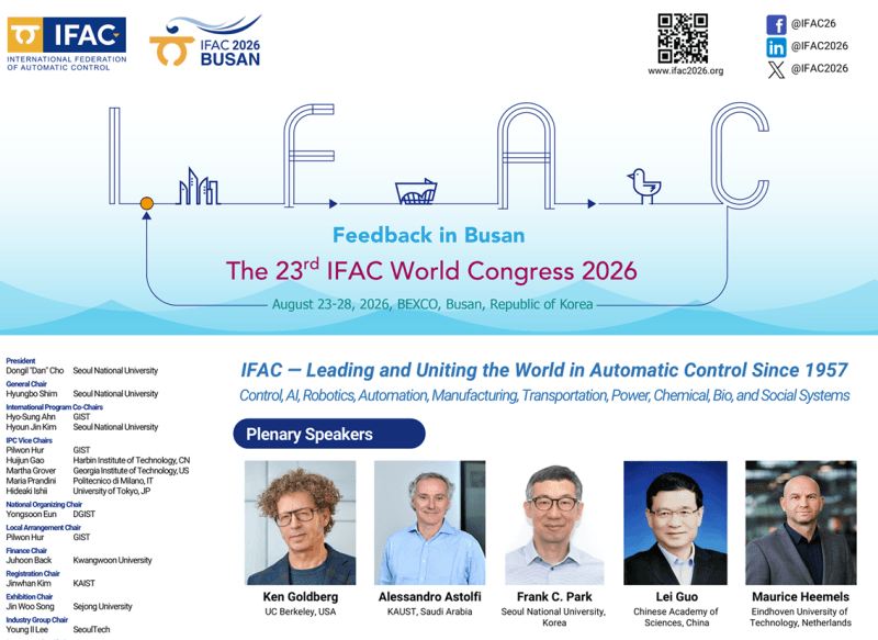 AI·로봇 세계 석학 4400명 부산 집결…IFAC 세계대회 18년 만에 한국 개최