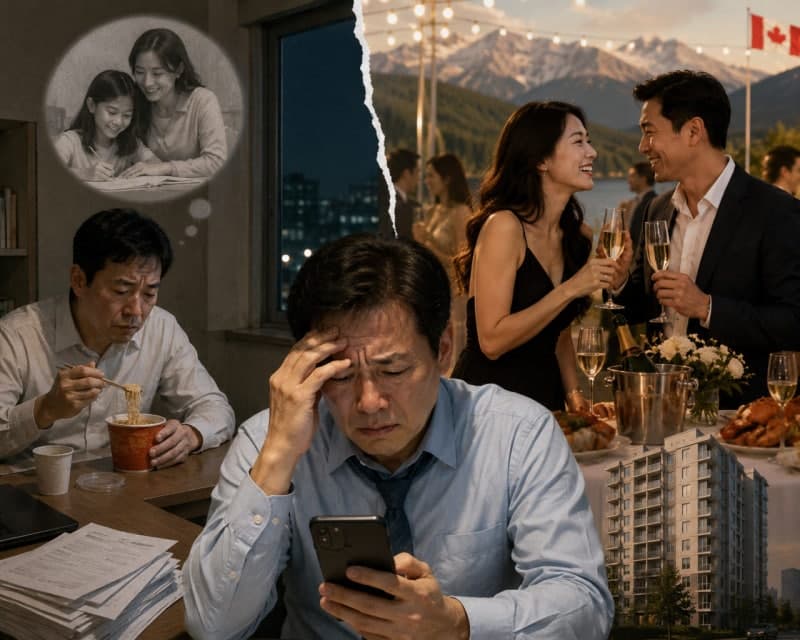 10년 기러기 아빠의 눈물…월 600만원 보냈더니 외도 아내가 이혼 소송