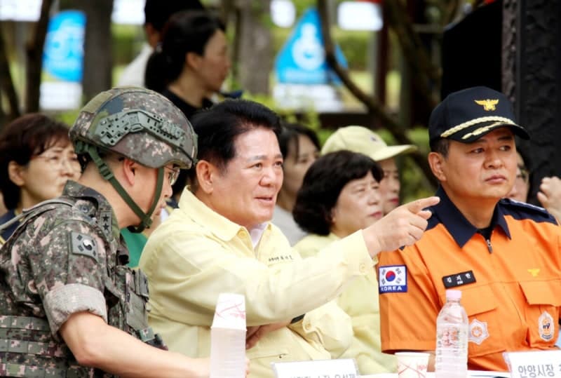 안양시, 을지연습 연계 ‘다수 드론 복합위협’ 대비 민·관·군·경·소방 합동훈련 실시