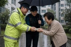 유품 정리 중 버려진 이불 속 300만 원, 환경공무직과 경찰 도움으로 유족 품에