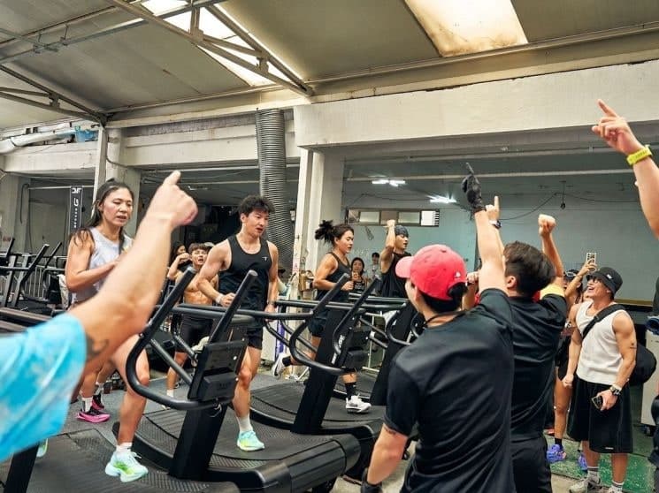 롯데백화점 부산본점, 22일부터 무동력 트레드밀 실내 러닝 레이스 개최