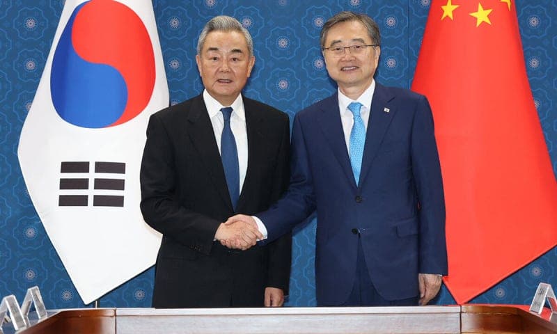 왕이 中 외교부장 5년 만의 방한…“북미 정상회담, 美 대북 적대 정책 변화가 우선”