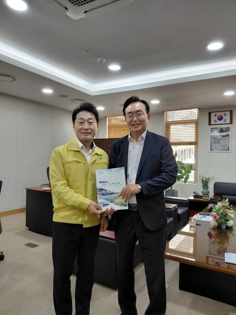 윤병태 나주시장, 발전5사 통합본사 유치 및 글로벌 에너지 수도 조성 위한 정부 설득 나서