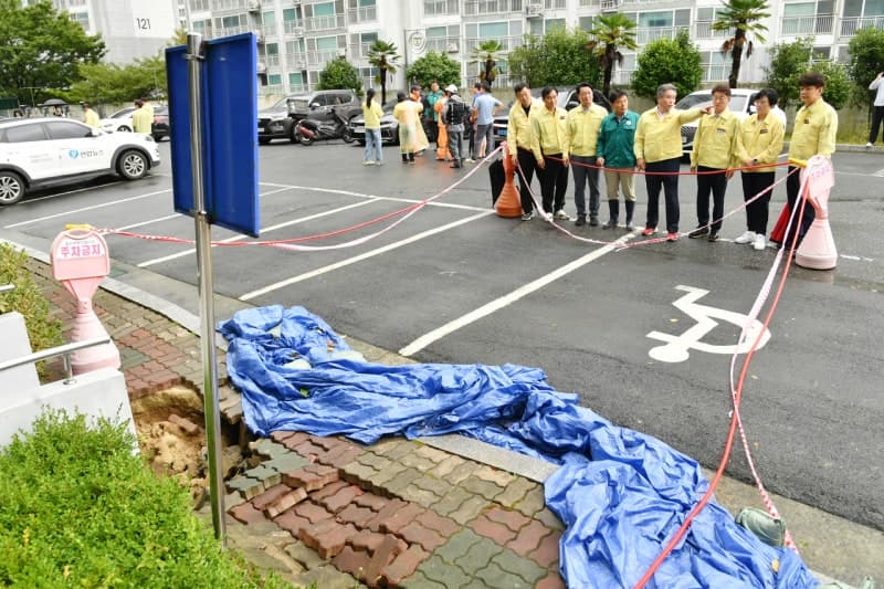 경남도의회, 거제·통영 특별재난지역 선포 촉구 및 수해 현장 복구 총력