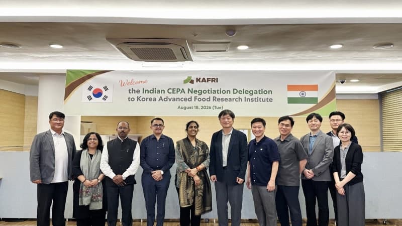 한국식품산업협회, 인도 사절단 만나 CEPA 원산지 기준 완화 요청