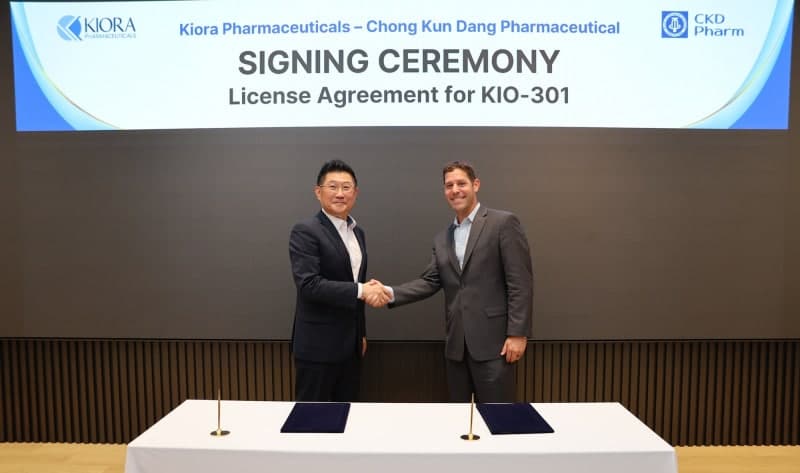 종근당, 美 키오라와 망막질환 신약 'KIO 301' 국내 개발·상업화 계약