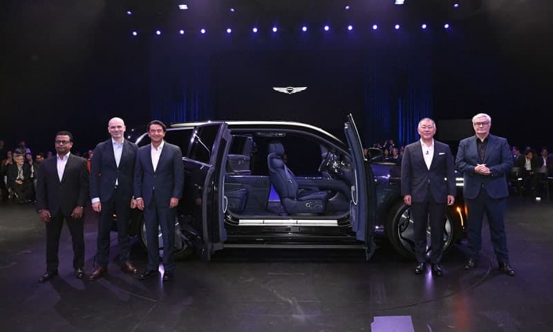 제네시스, 미국 누적 판매 45만 대 돌파…플래그십 전기 SUV ‘GV90’으로 시장 공략 가속