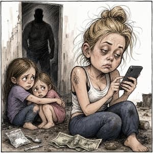 4·7세 딸 성폭행당할 때 옆에서 SNS한 친모, 마약·돈 받고 범행