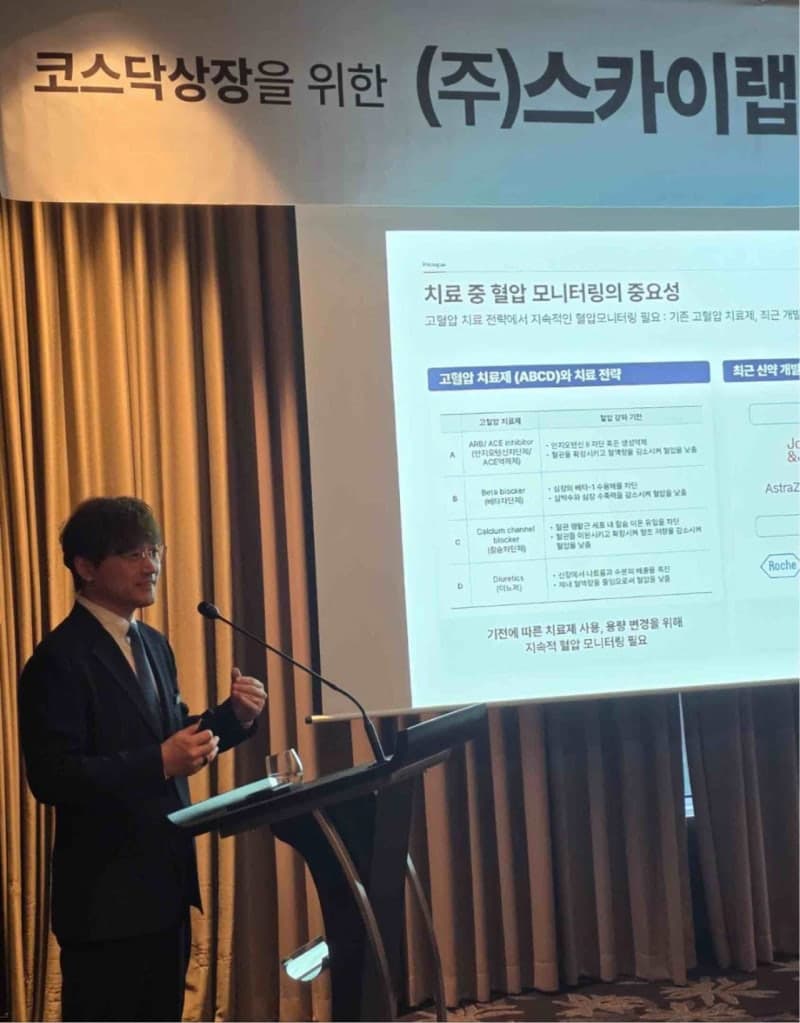 스카이랩스, 9월 코스닥 상장…반지형 혈압계 넘어 의료데이터 플랫폼 도약