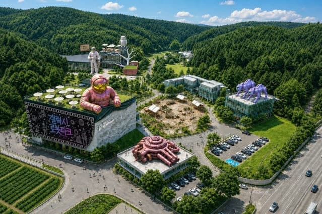 세계 최초 로봇 복합문화공간 '갤럭시 로봇파크' 서울 강동구 정식 개관