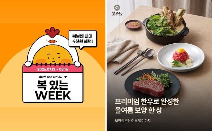 삼계탕 대신 치킨? 복날 보양식 트렌드 변화에 치킨 판매 급증
