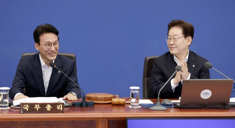 이재명 대통령, 25일 김민석 신임 민주당 지도부와 청와대 만찬