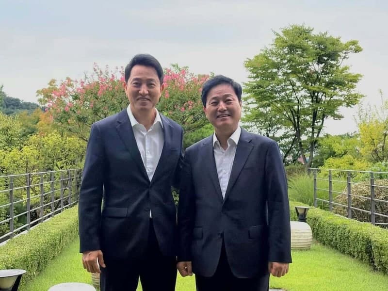 오세훈-김영배 회동…용산공원·그린벨트 개발 이견 속 협력 모색