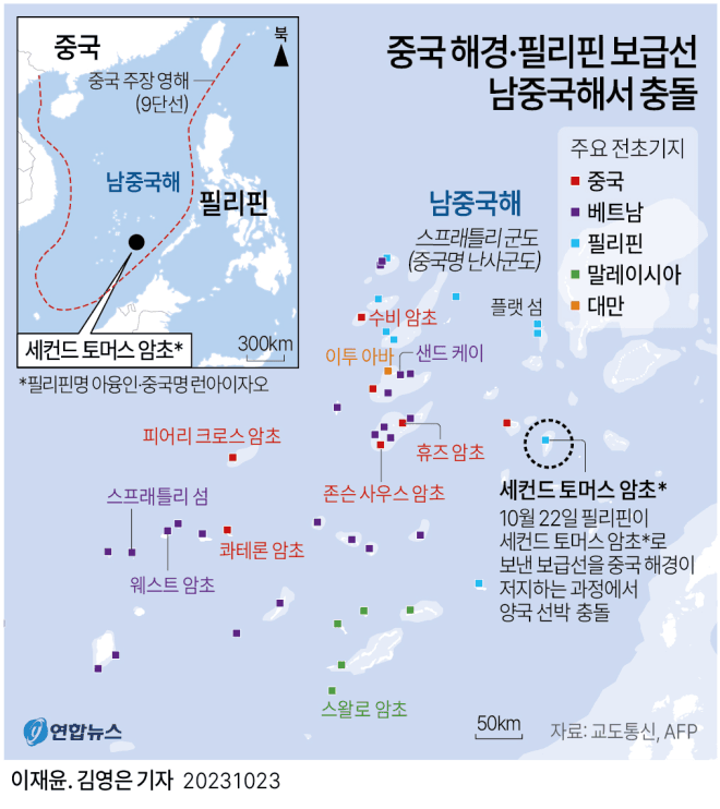 남중국해 미스치프 암초에 중국 어선 228척 집결…필리핀 점거 노리나