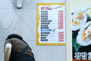 김밥 4000원 시대, 재료비와 인건비 부담에 문 닫는 분식점들