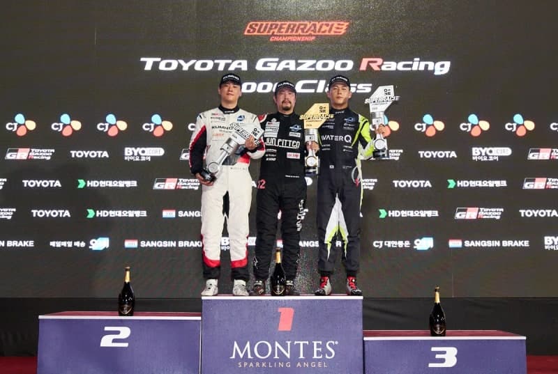 금호타이어 후원팀, 슈퍼레이스 5라운드 포디엄 1~3위 석권
