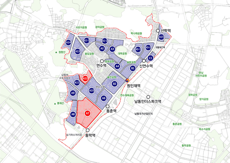 인천 노후계획도시 정비 선도지구 6곳 확정…단일 지자체 최대 1만 6267가구 공급