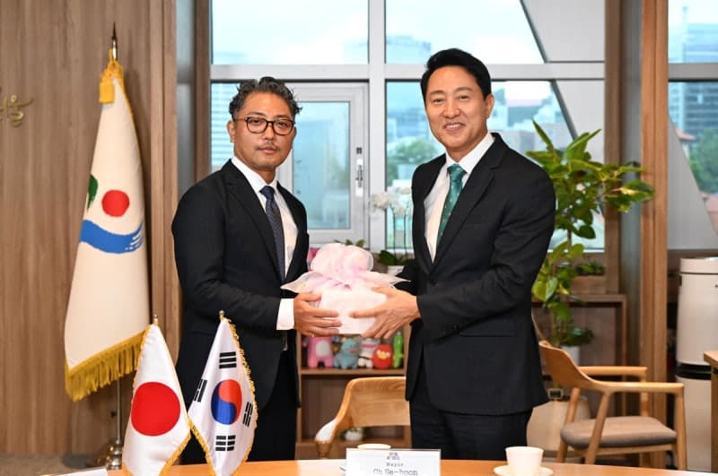 오세훈 서울시장, 도쿄도의회 의원단 만나 도시 문제 해법 논의